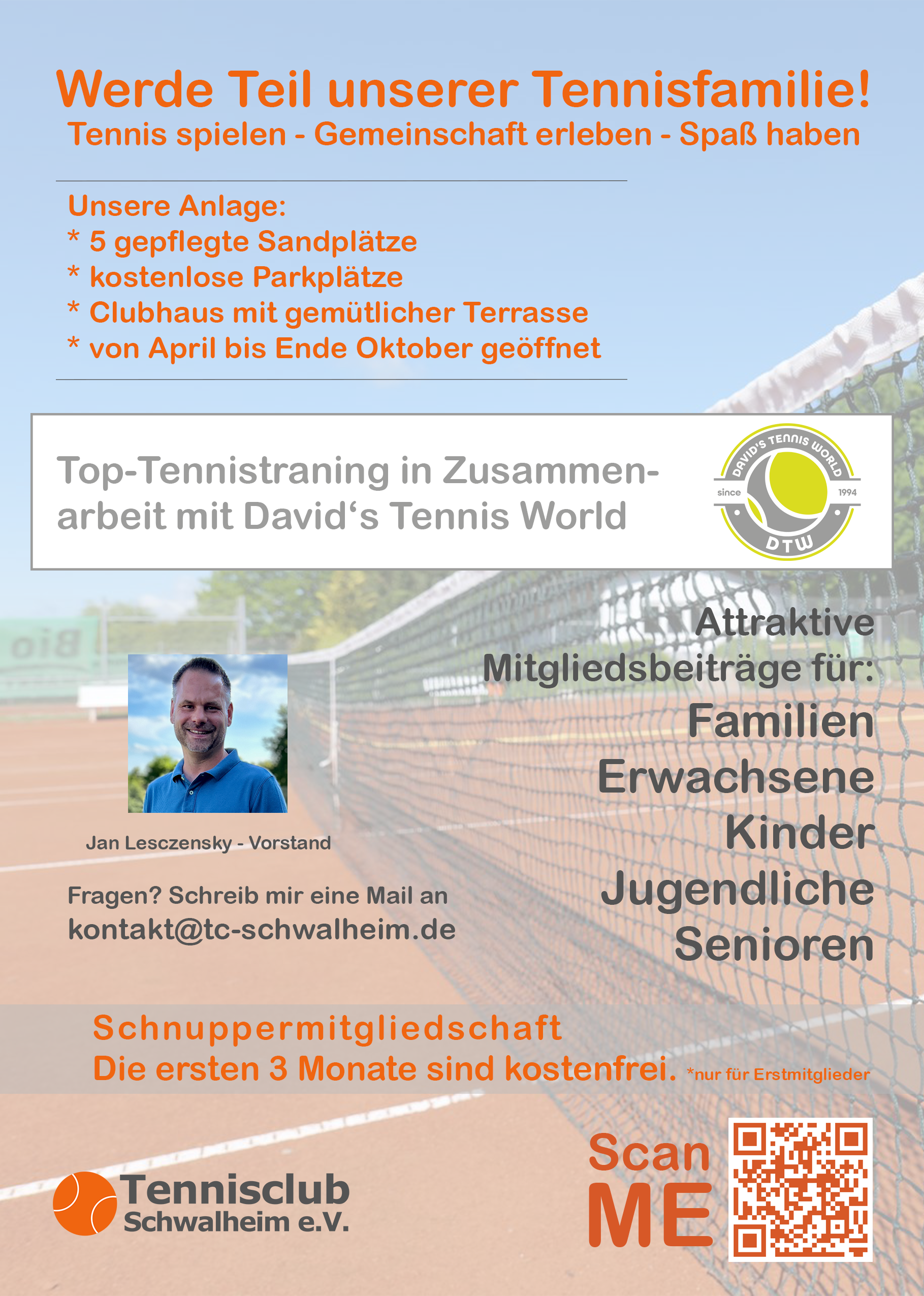 Mehr über den Artikel erfahren Saisonbeginn – Jetzt Mitglied werden!