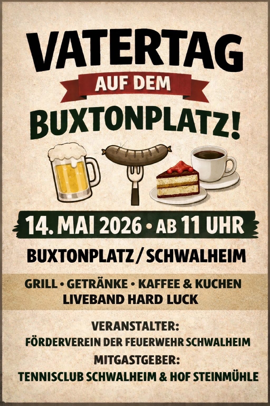 Mehr über den Artikel erfahren TCS beim Vatertag auf dem Buxtonplatz