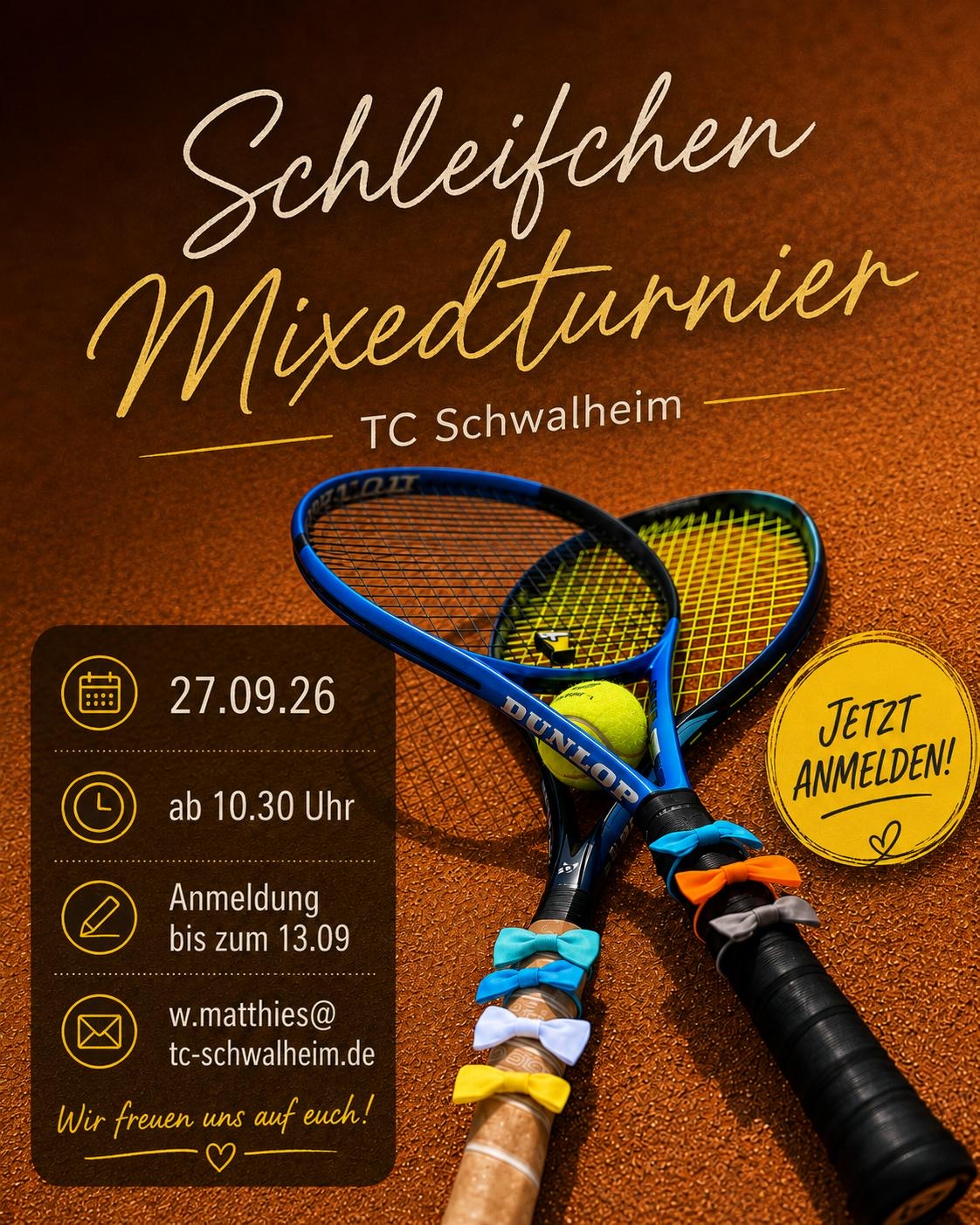 Mehr über den Artikel erfahren Schleifchen-/Mixedturnier